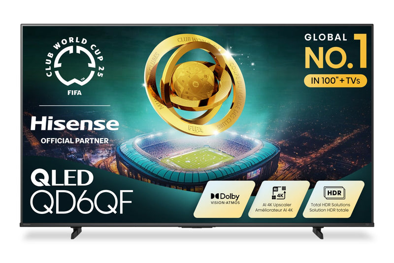 Hisense 75\" QD6QF 4K UHD QLED Fire TV