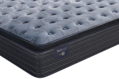 Serta Back Logic 2.0 Eurotop Firm Twin Mattress | Matelas ferme à Euro-plateau Back Logic 2.0 de Serta pour lit simple