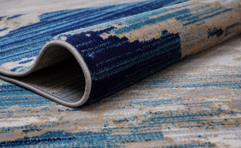 Samantha Multi-Coloured Contemporary Area Rug – 5'3\" x 7'5\" 