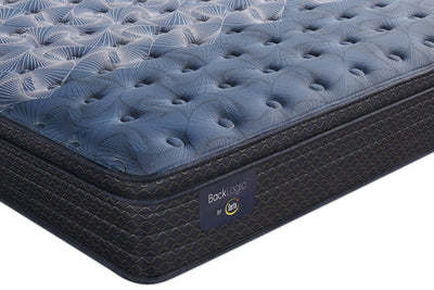 Serta Back Logic 1.1 Eurotop Medium Queen Mattress | matelas semi-ferme à Euro-plateau Back Logic 1.1 de Serta pour grand lit