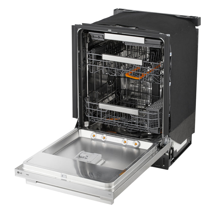LG 24\" 39 dBA Built-In Top-Control Dishwasher with QuadWash® Pro - Stainless Steel - LDNTH862S