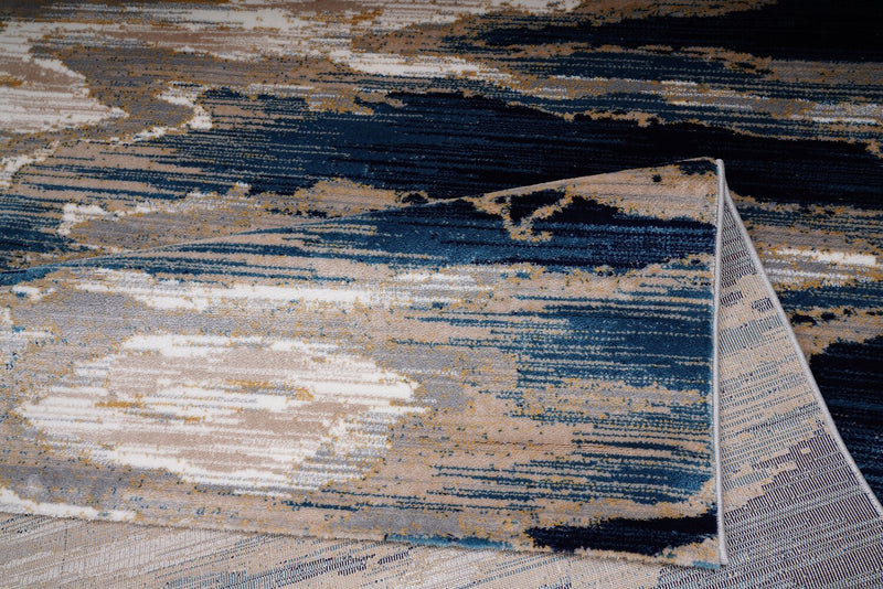 Samantha Multi-Coloured Contemporary Area Rug – 6'7\" x 9'6\" 