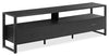 Cooper 72” Modern TV Stand with Storage and Cable Management for TVs up to 80” - Black