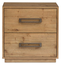 Henri Bedside 2-Drawer Nightstand with USB Ports, 26
