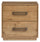 ["Henri Bedside 2-Drawer Nightstand with USB Ports, 26##PACKAGEDETAILSquot;W x 26##PACKAGEDETAILSquot;H, Wood - Brown"]