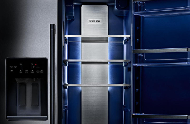 Maytag 36\" 28.7 Cu. Ft. Side-by-Side Refrigerator - Fingerprint-Resistant Stainless - MRSF6636RZ