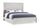 ["Haven Panel Bed with Headboard & Frame, White - King Size"]