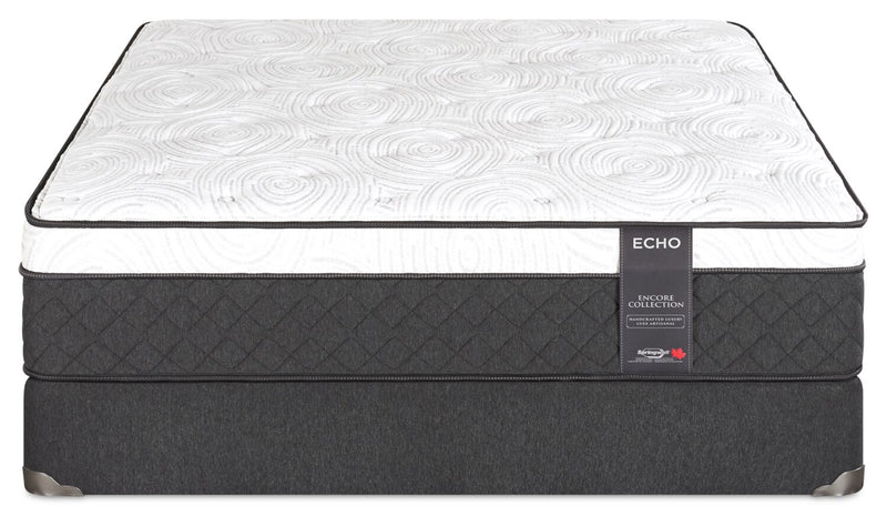 Springwall Encore Echo Eurotop Firm Queen Mattress Set