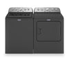 Maytag 5.4 Cu. Ft. Top-Load Washer and 7 Cu. Ft. Gas Dryer with Steam - Volcano Black