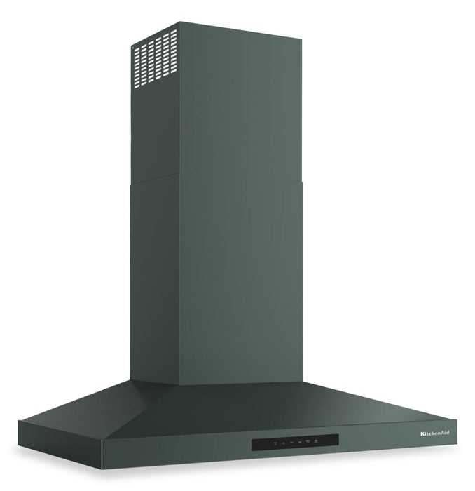 KitchenAid 36\" Wall-Mount 4-Speed Canopy Range Hood – Juniper - KVWC736SJP