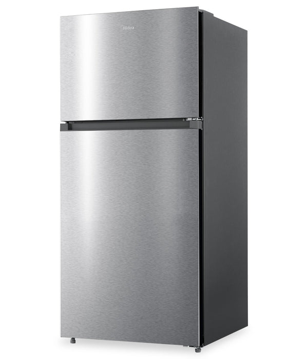 Midea 14 Cu. Ft. Garage Ready Top-Freezer Refrigerator – Stainless Steel - MRT14D2BST