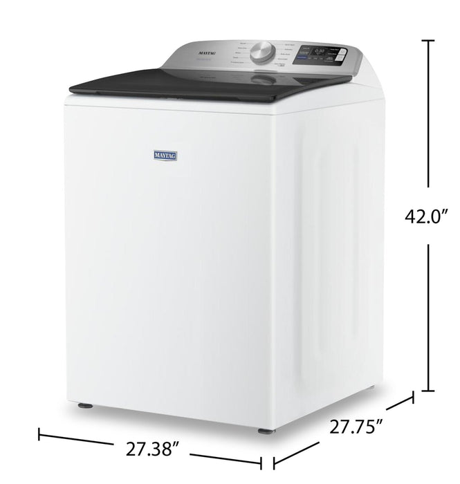 Maytag 6.0 Cu. Ft. Smart Top-Load Washer - White - MTW6205RW