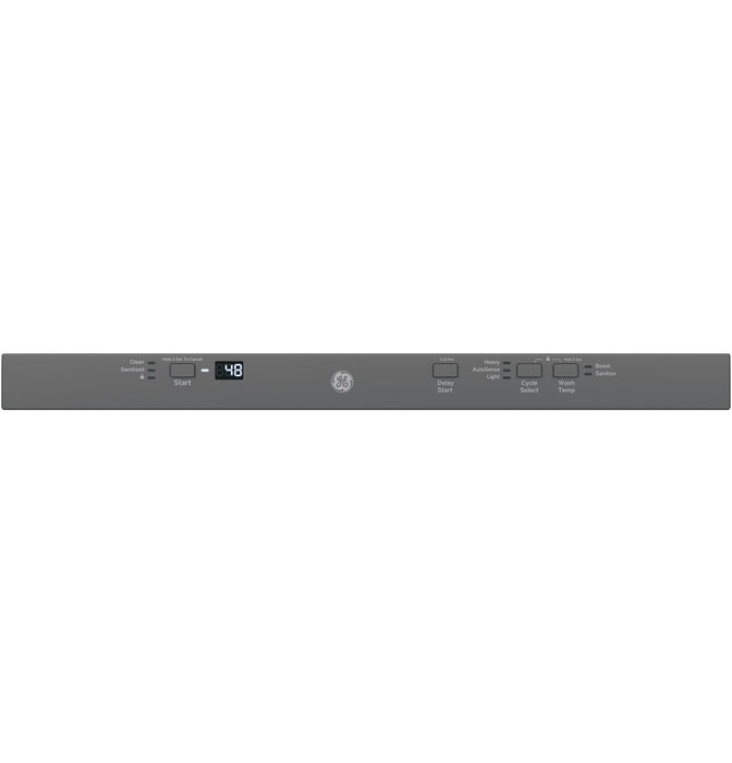 GE 24\" 51 dBA Built-In Dishwasher with Piranha™ Hard Food Disposer - Stainless Steel - GDT225SSLSS