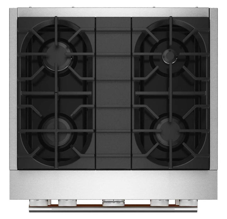 KitchenAid 4.1 Cu. Ft. Dual Fuel Range with No Preheat Air Fry Mode – Agave - KFDS930SAG