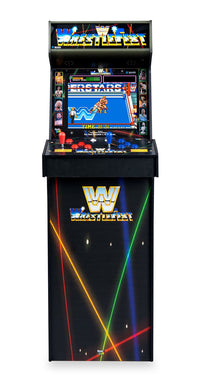Basic Fun Arcade Classics WWE Ultra Series 5 Game Arcade Cabinet 