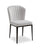 Zoe Upholstered Dining Chair - Grey