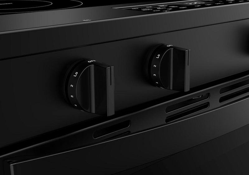 Whirlpool 30\" 5.3 Cu. Ft Electric Range with Air Cooking – Black - YWSES5030SB