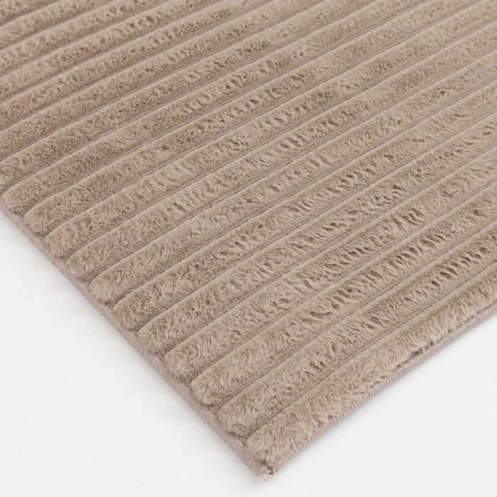 Channel Taupe Area Rug - 5' x 7'