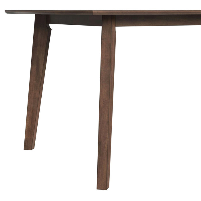Rain Dining Table, 72\"W - Brown