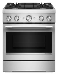 KitchenAid 4.1 Cu. Ft. Dual Fuel Range with No Preheat Air Fry Mode – Stainless Steel - KFDS930SSS	 