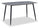 ["Arlo Dining Table with Sintered Stone Top, 55##PACKAGEDETAILSquot;W, Metal - Grey/Black"]