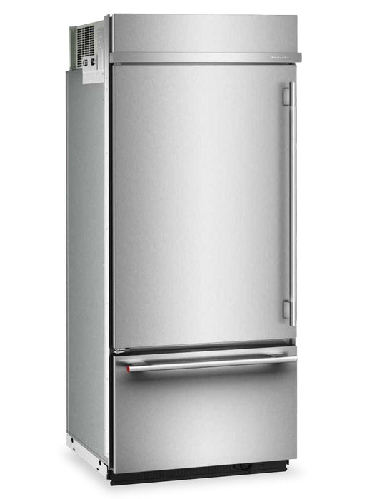 KitchenAid 36\" 20.8 Cu. Ft. Built-In Bottom Mount Refrigerator - PrintShield Stainless Steel -KBBL336SPS