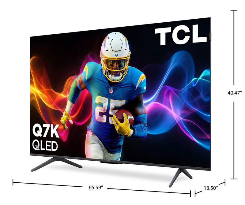 TCL 75\" Q79K QLED 4K UHD Smart Google TV (75Q79K) – 2025 Model