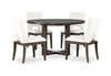 Zelda 5pc Dining Set with Table & 4 Chairs, 60