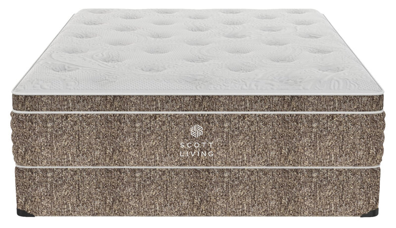 Scott Living Restil Eurotop Plush Queen Mattress Set