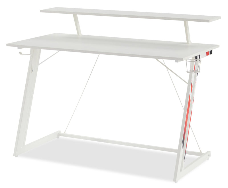 Sparta Gaming Desk - White