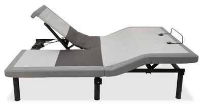 BEDGEAR Flex Split Head King Adjustable Base | Base ajustable à tête divisée Flex de Bedgear pour très grand lit