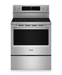 Maytag 5.3 Cu. Ft. Smart Electric Range with Air Fry and Indoor Grill - Stainless Steel - YMFES8030RZ 