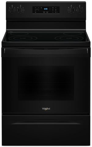 Whirlpool 5.3 Cu. Ft. Electric Range with Self-Clean - Black - YWFES3530RB