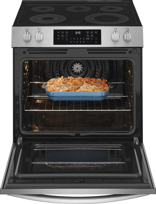 Frigidaire Gallery 5.3 Cu. Ft. Electric Range with Total Convection – Stainless Steel - GCFE305CBF