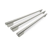 KitchenAid 3-Piece Handle Kit for 42\" Built-In French Door Refrigerator – Stainless Steel – W11777173