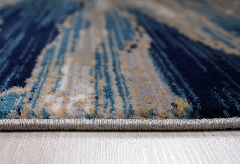 Samantha Multi-Coloured Contemporary Area Rug – 5'3\" x 7'5\" 