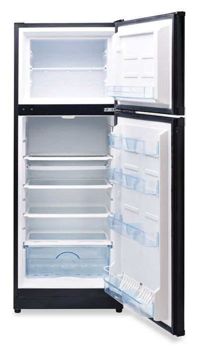 Off-Grid by Unique 10.3 Cu. Ft. Solar-Powered 12/24 DC Top-Mount Refrigerator - Black - UGP-290LB