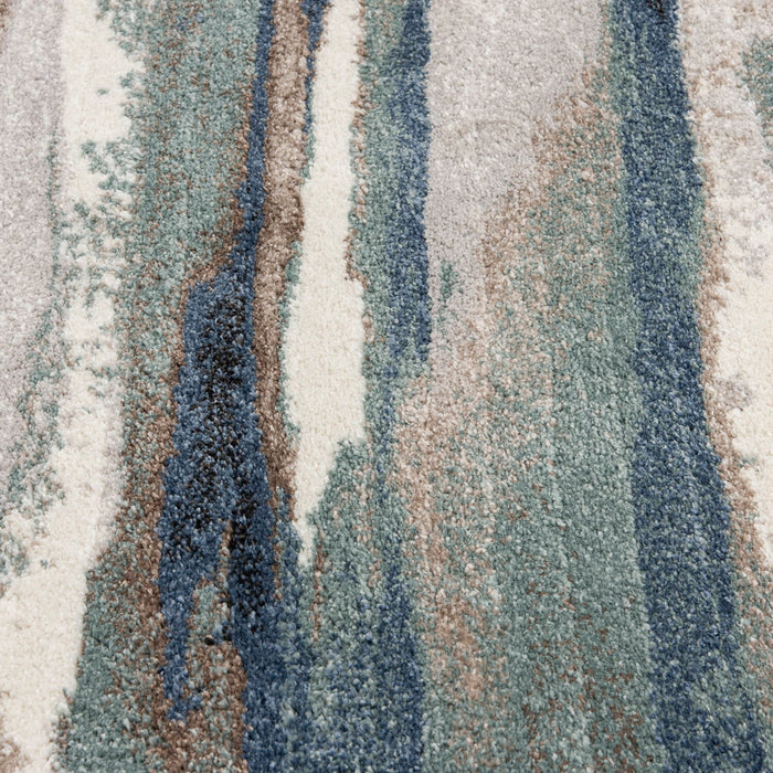 Lorin 5' x 7' Machine Woven Area Rug – Multicolour 