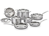 Cuisinart 12-Piece MultiClad Pro Cookware Set - MCP-12NCC 