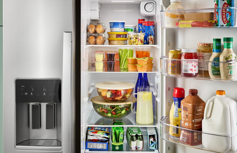Whirlpool 36\" 28.7 Cu. Ft. Side-by-Side Refrigerator - Fingerprint-Resistant Stainless - WRSF5536RZ