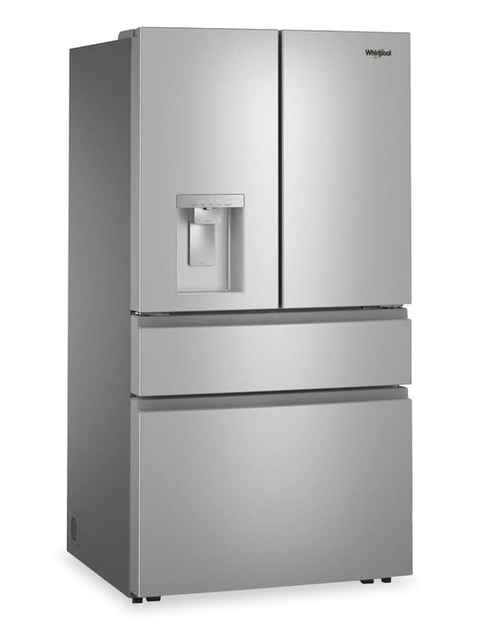 Whirlpool 36” 29 Cu. Ft. French Door Refrigerator - Fingerprint-Resistant Stainless Steel - WRMF3536SZ