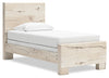 Derekson Twin Panel Bed - White