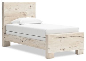 Derekson Twin Panel Bed - White