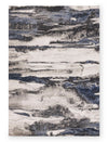 Linnie Blue Grey Area Rug - 5'3