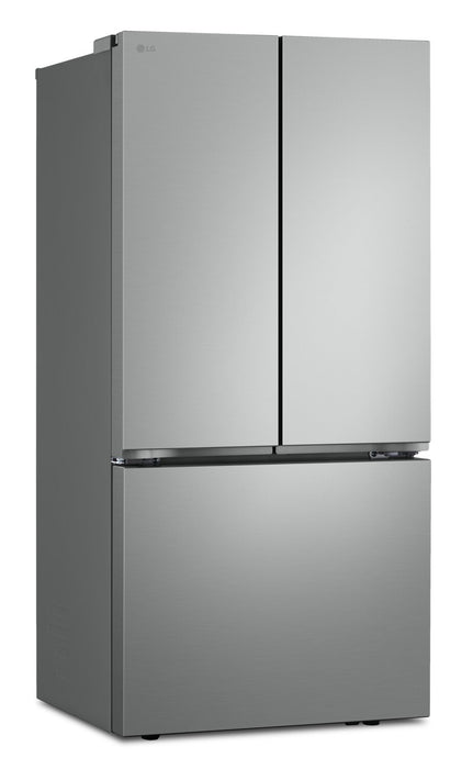 LG 33\" 21 Cu. Ft. French 3-Door Refrigerator – Prime Silver - LF21C6000V