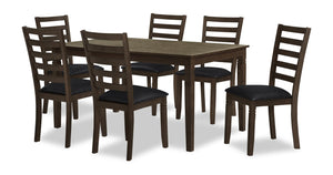 Devon 7pc Dining Set with Table & 6 Chairs - 60