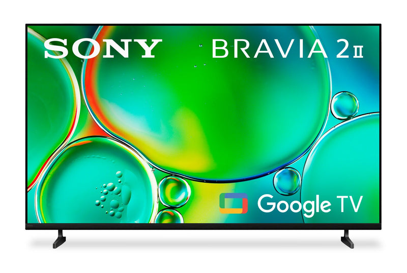 SONY 50\" Bravia 2 LCD 4K UHD Smart Google TV (K50S20M2) - 2025 Model