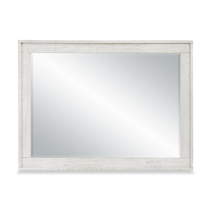 Haven Bedroom Dresser Mirror - White