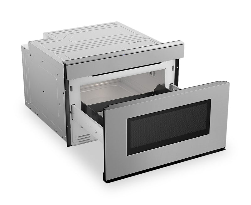 Sharp 24\" 1.2 Cu. Ft. Built-In Smart Microwave Drawer Oven - Stainless Steel - SMD2479KC