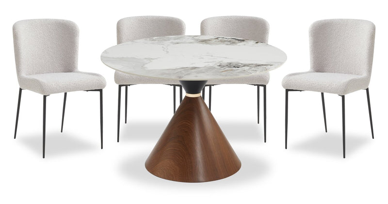 Alwin Dining Chair - Grey